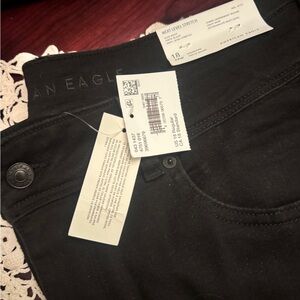 NWT American Eagle Kick Boot Low-Rise Jeans – Onyx Black